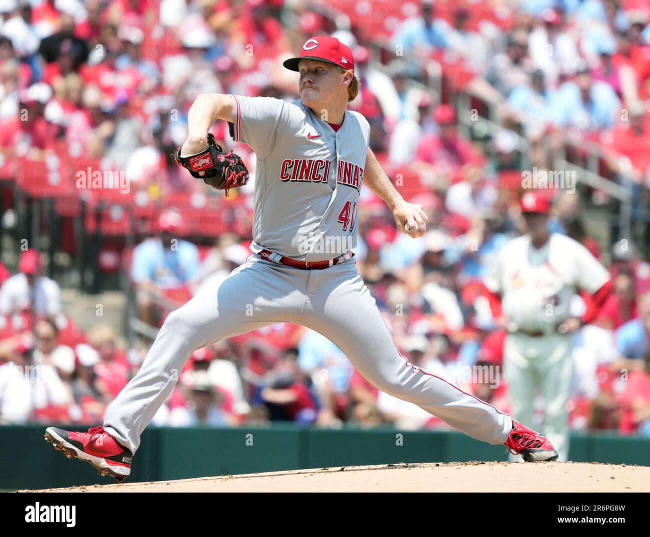 St. Louis, United States. 10th June, 2023. Cincinnati Reds starting