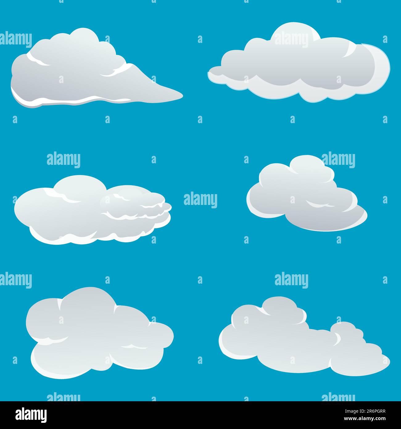 Clouds beautiful shape Stock Vector Images - Alamy