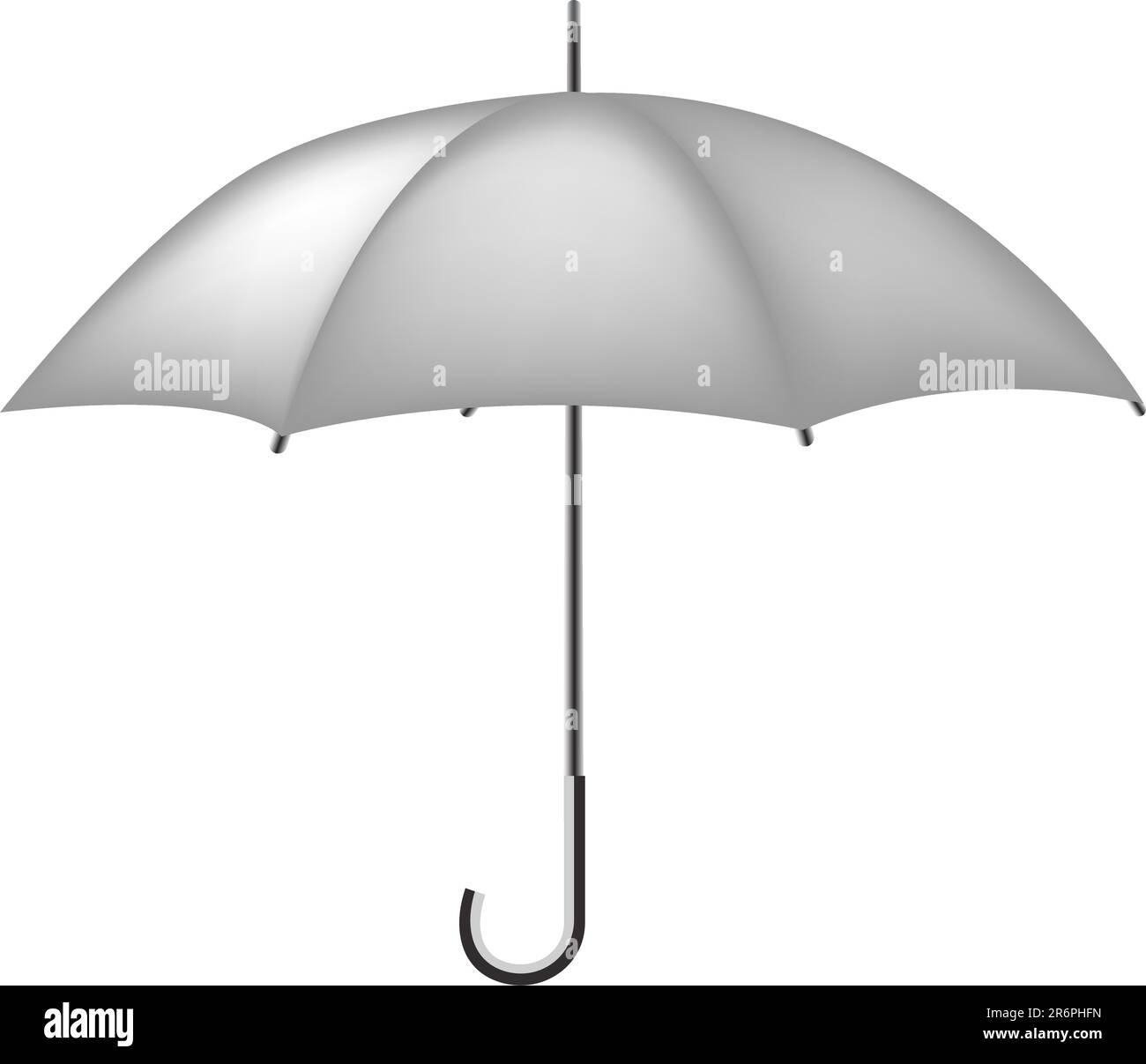 Vector umbrella on white background Stock Vector Image & Art - Alamy