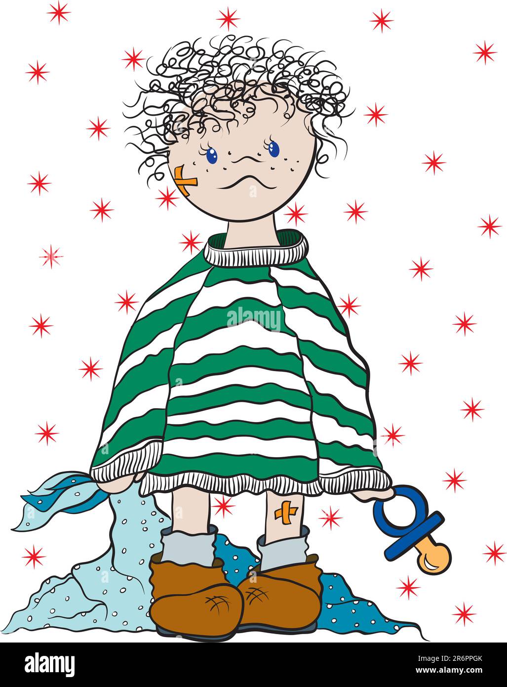 illustration of an young boy Stock Vector Image & Art - Alamy