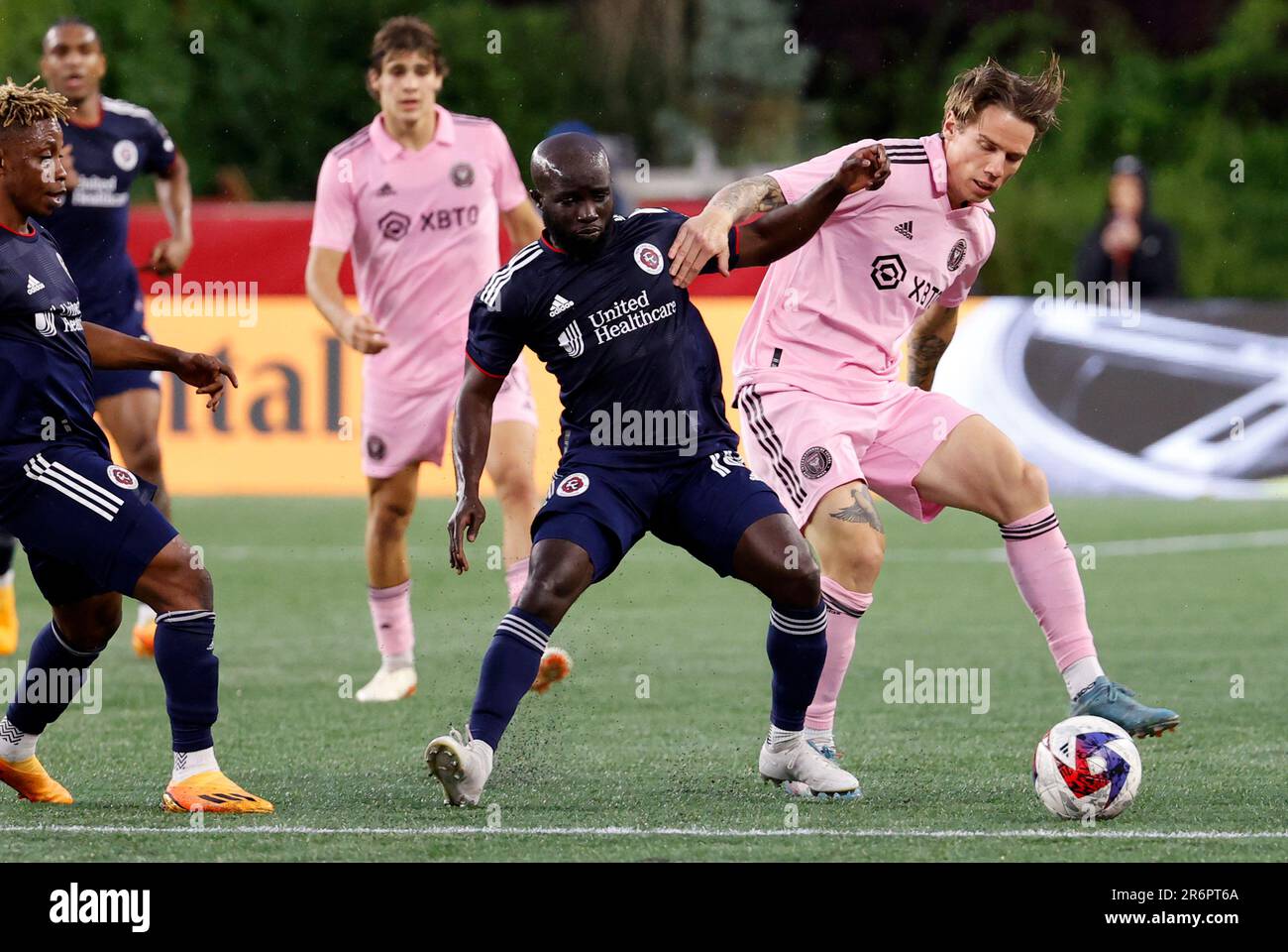 FOXBOROUGH, MA JUNE 10 New England Revolution midfielder Emmanuel