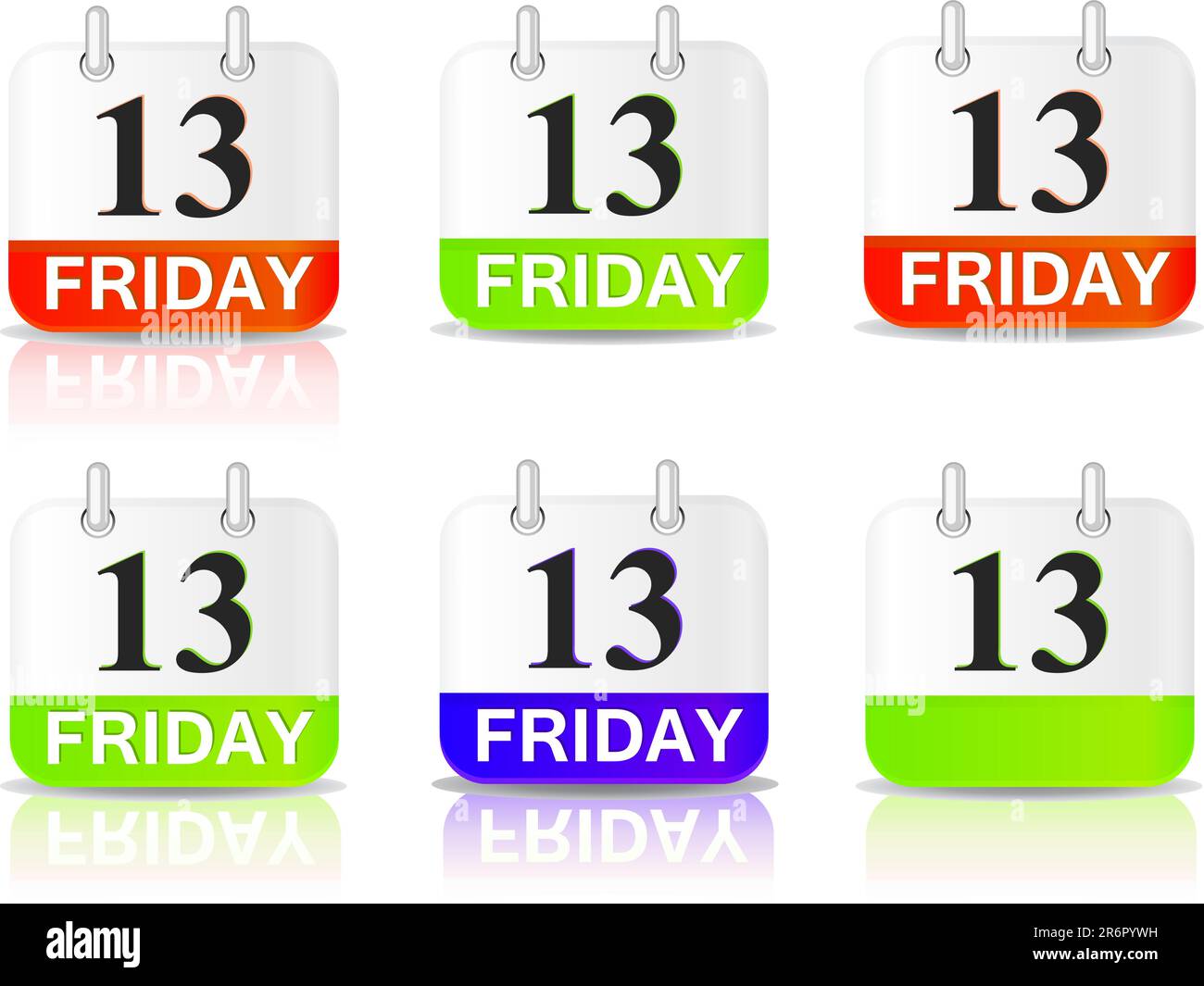 friday 13th calendar icon Stock Vector Image & Art Alamy