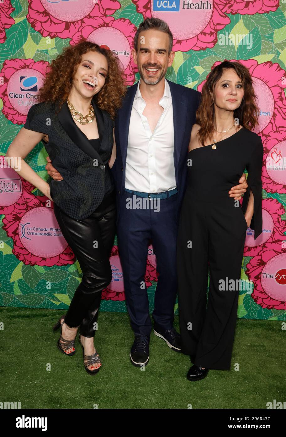 10 June 2023 Los Angeles, California - Anel Lâ€”pez Gorham, Chris Gorham, Tamara Mello. Stand for Kids Gala supporting The Luskin Orthopaedic Institute for Children held at Universal Studios Backlot in Los Angeles. (Credit Image: © Fs/AdMedia via ZUMA Press Wire) EDITORIAL USAGE ONLY! Not for Commercial USAGE! Stock Photo