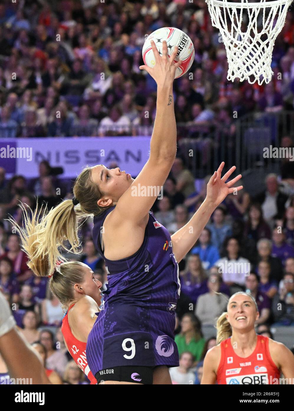 Brisbane, Australia. 11th June, 2023. Donnell Wallam of the Firebirds