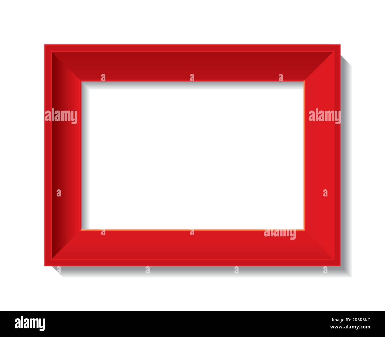 empty photo frame - vector illustration Stock Vector