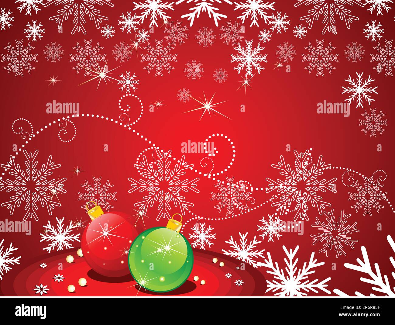 abstract christmas background vector illustration Stock Vector Image ...