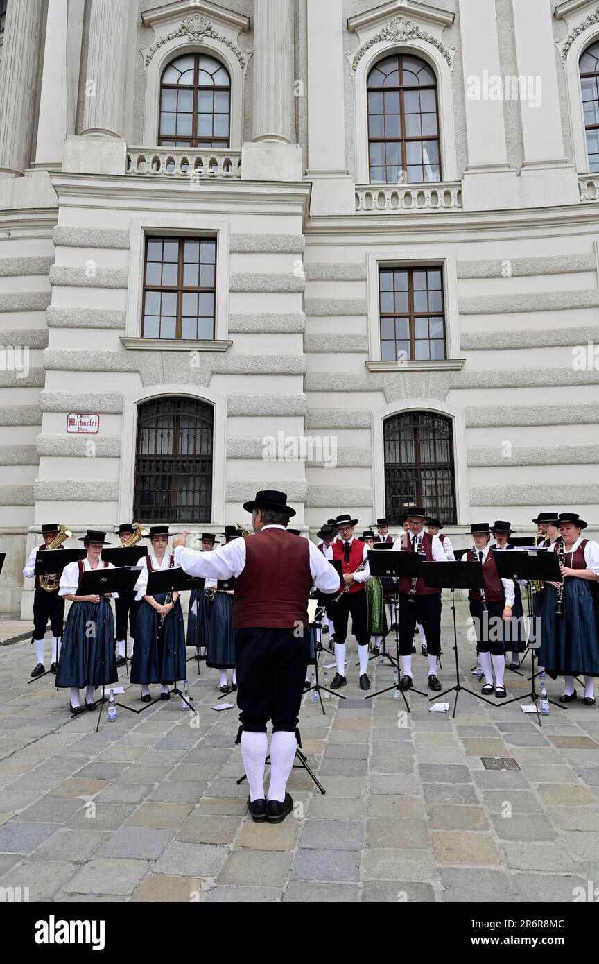 Vienna, Austria. 10 June 2023. Brass Music Festival Vienna Stock Photo