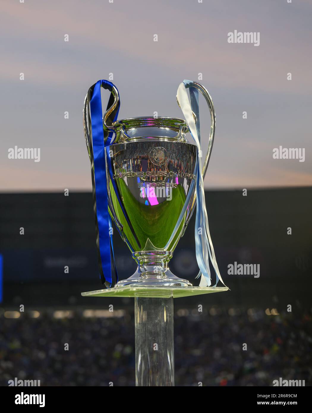 Uefa Champions League Trophy Coupe Des Stock Photo 1517530190