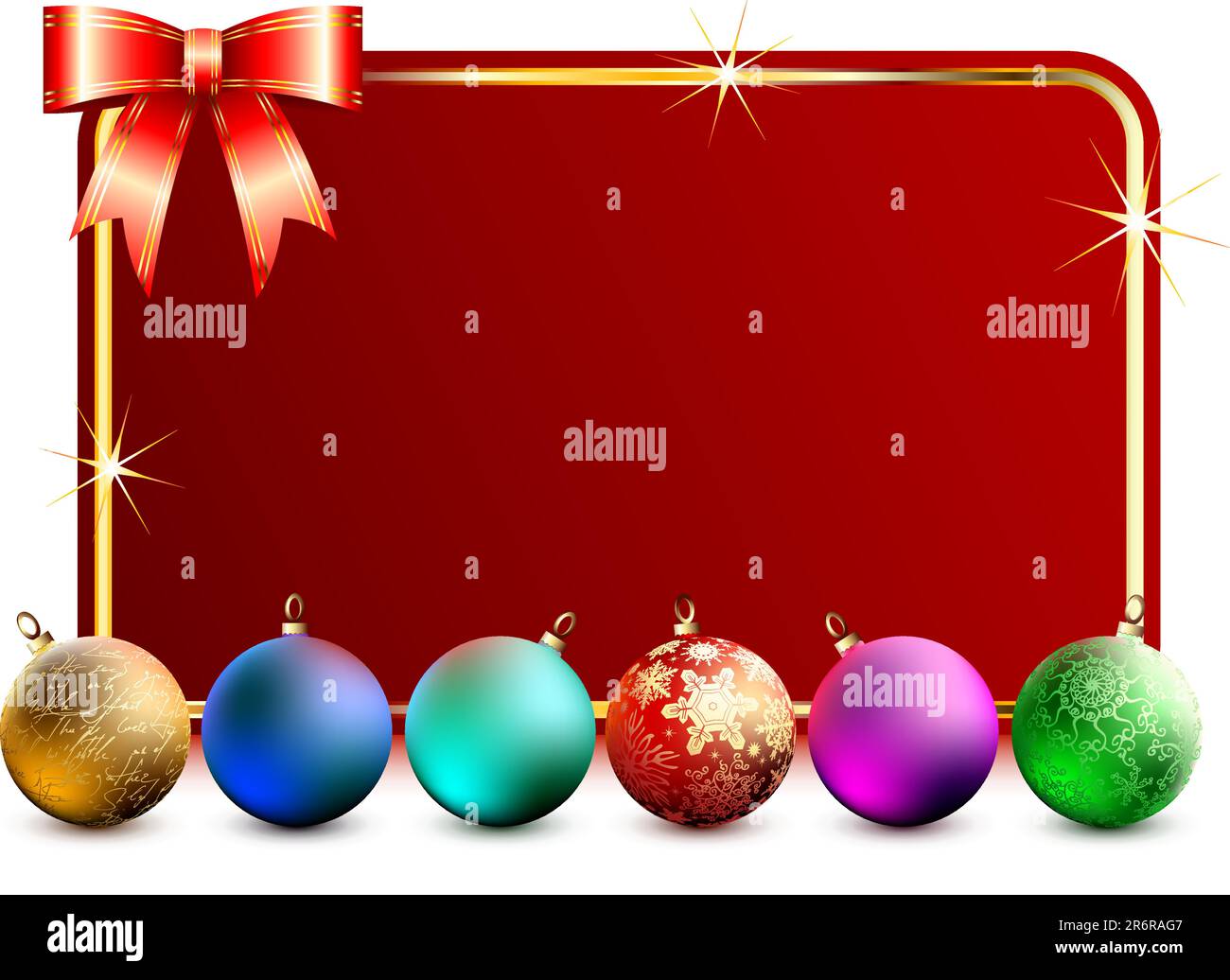 christmas background, this illustration may be useful as designer work Stock Vector