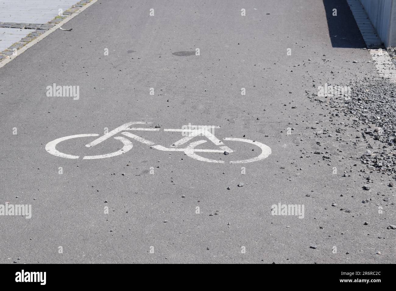 Christleton Bike Track Bicicleta rad hi-res stock photography and images - Alamy