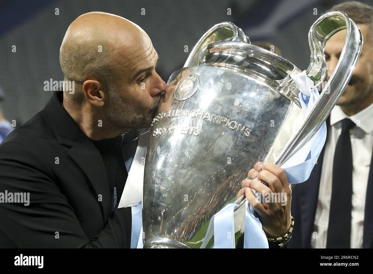 Pep guardiola trophy hi-res stock photography and images - Alamy