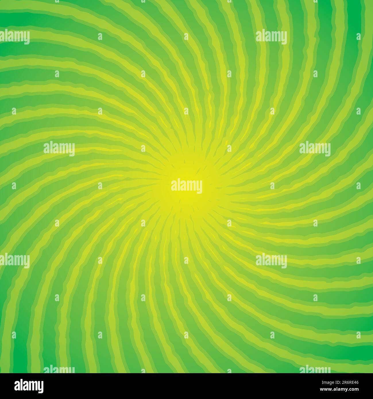 Green swirl vector background. Stock Vector