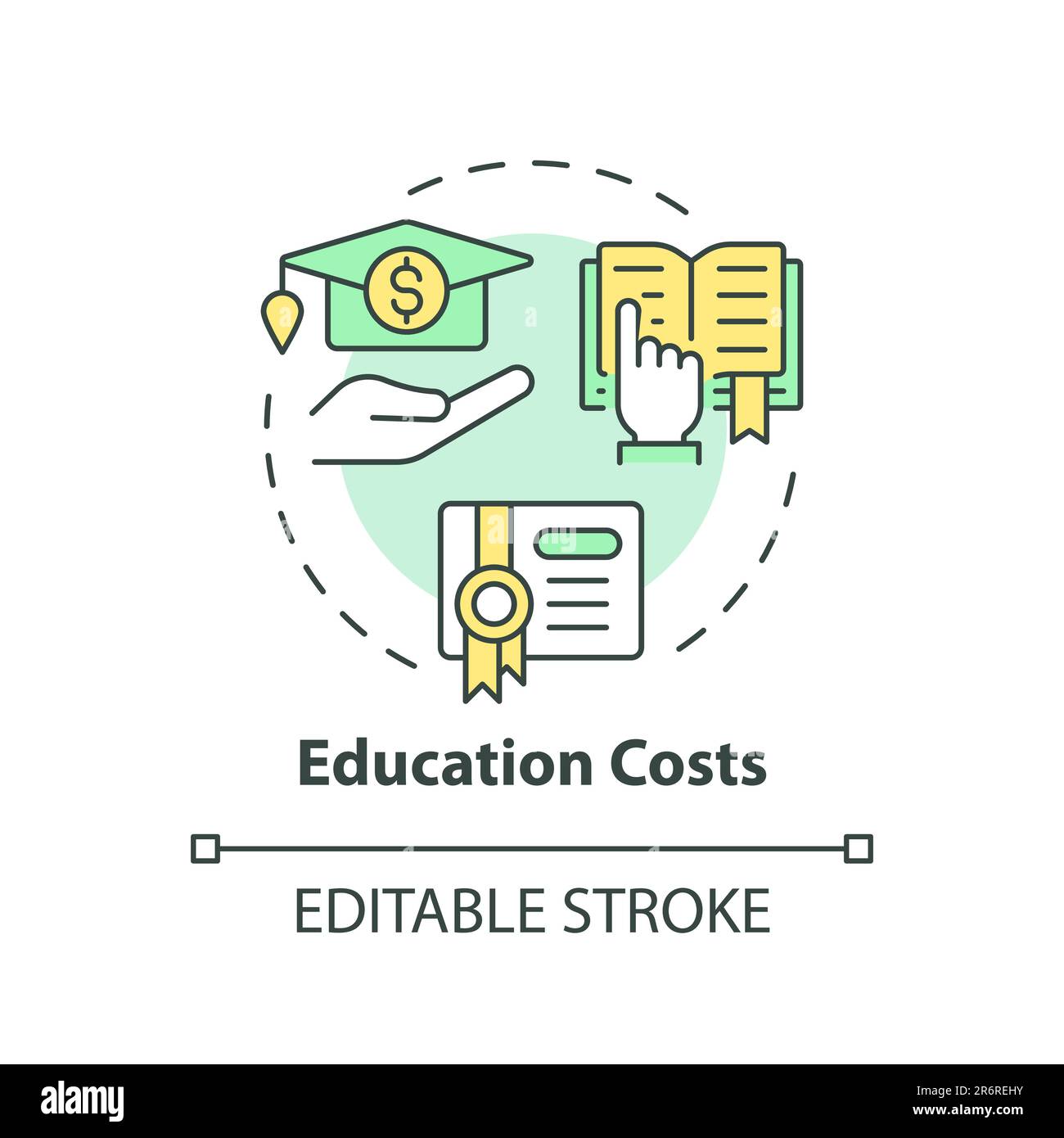 Education fee Stock Vector Images Alamy