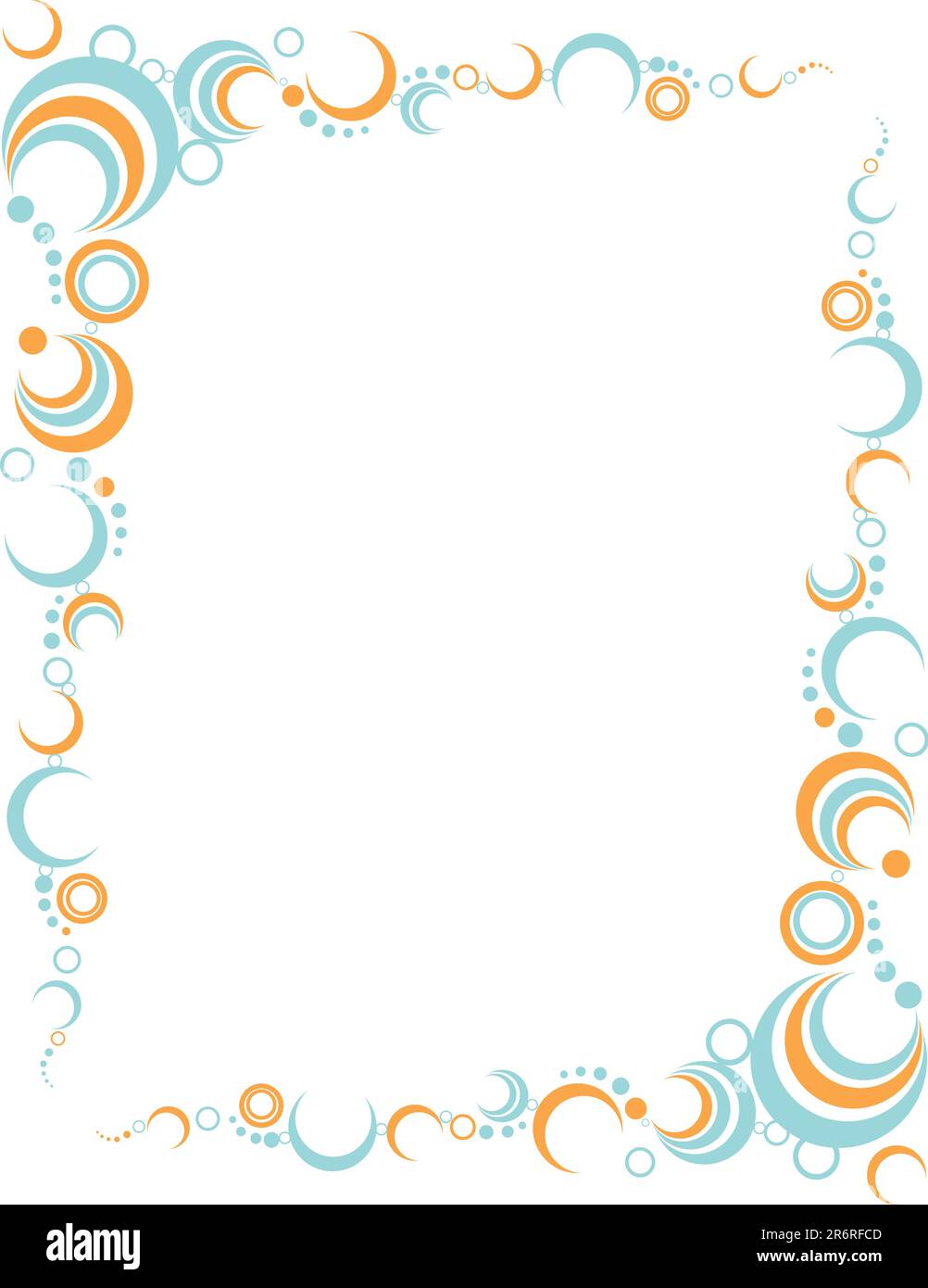 vector illustration of a decorative frame Stock Vector