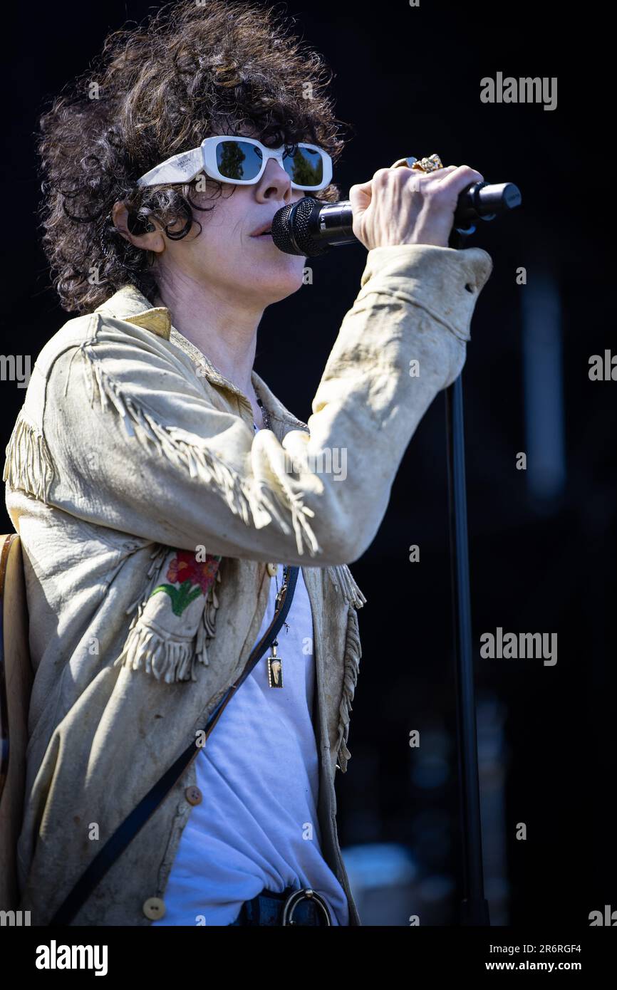 Oslo, Norway. 09th, June 2023. The American singer and songwriter LP ...