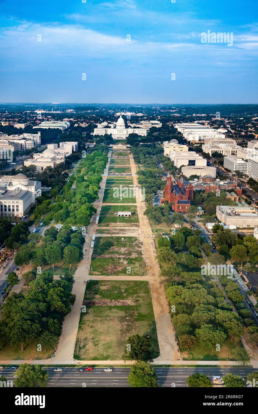 White house washington aerial view hi-res stock photography and images ...