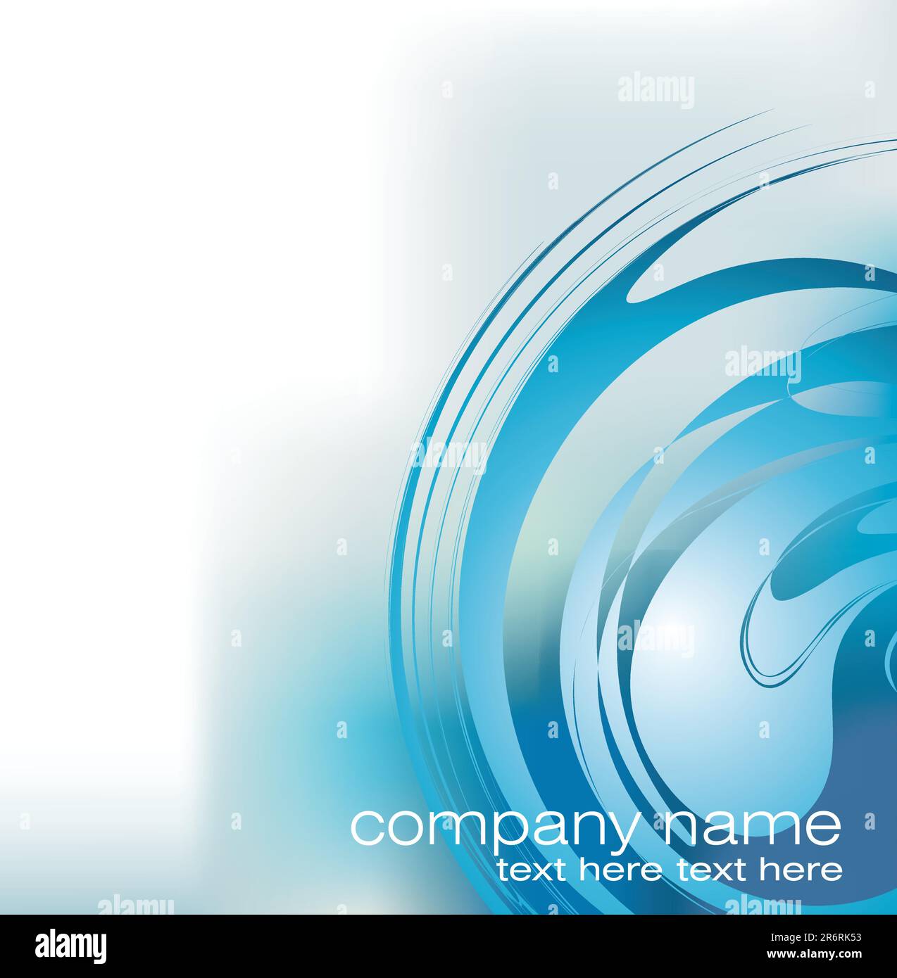 Blue lines Corporate Card Backgrond or brochure Stock Vector