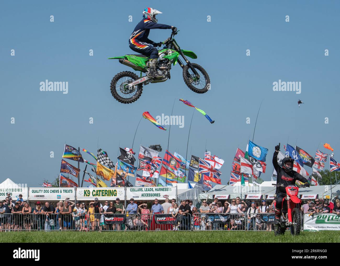Flying ryan motorcycle display team hi-res stock photography and images ...