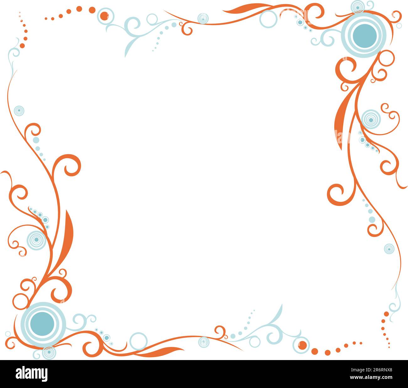 vector illustration of a decorative frame Stock Vector Image & Art - Alamy