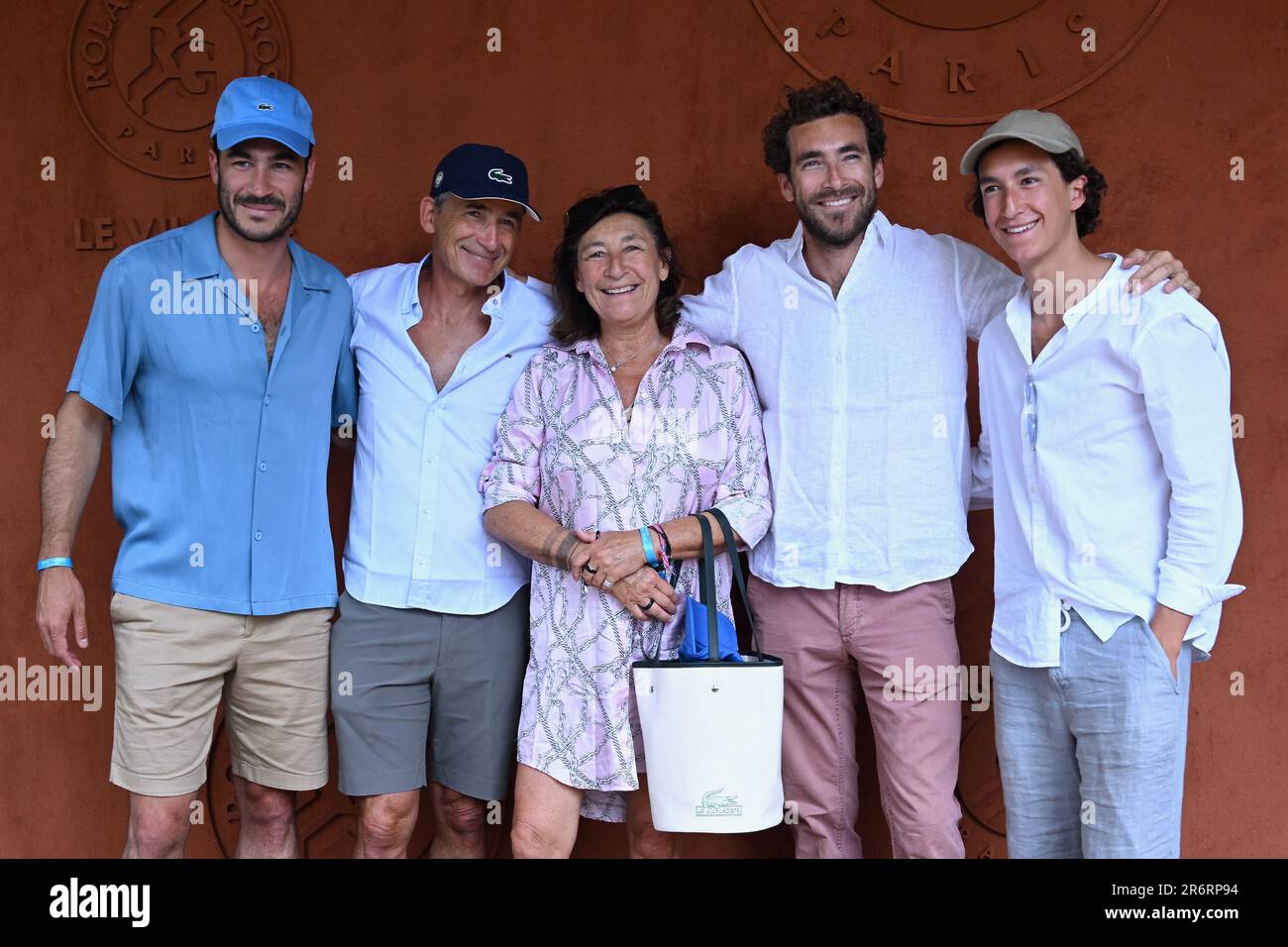 Paris, France. 16th May, 2023. Valentin Kretz, Olivier Kretz, Sandrine