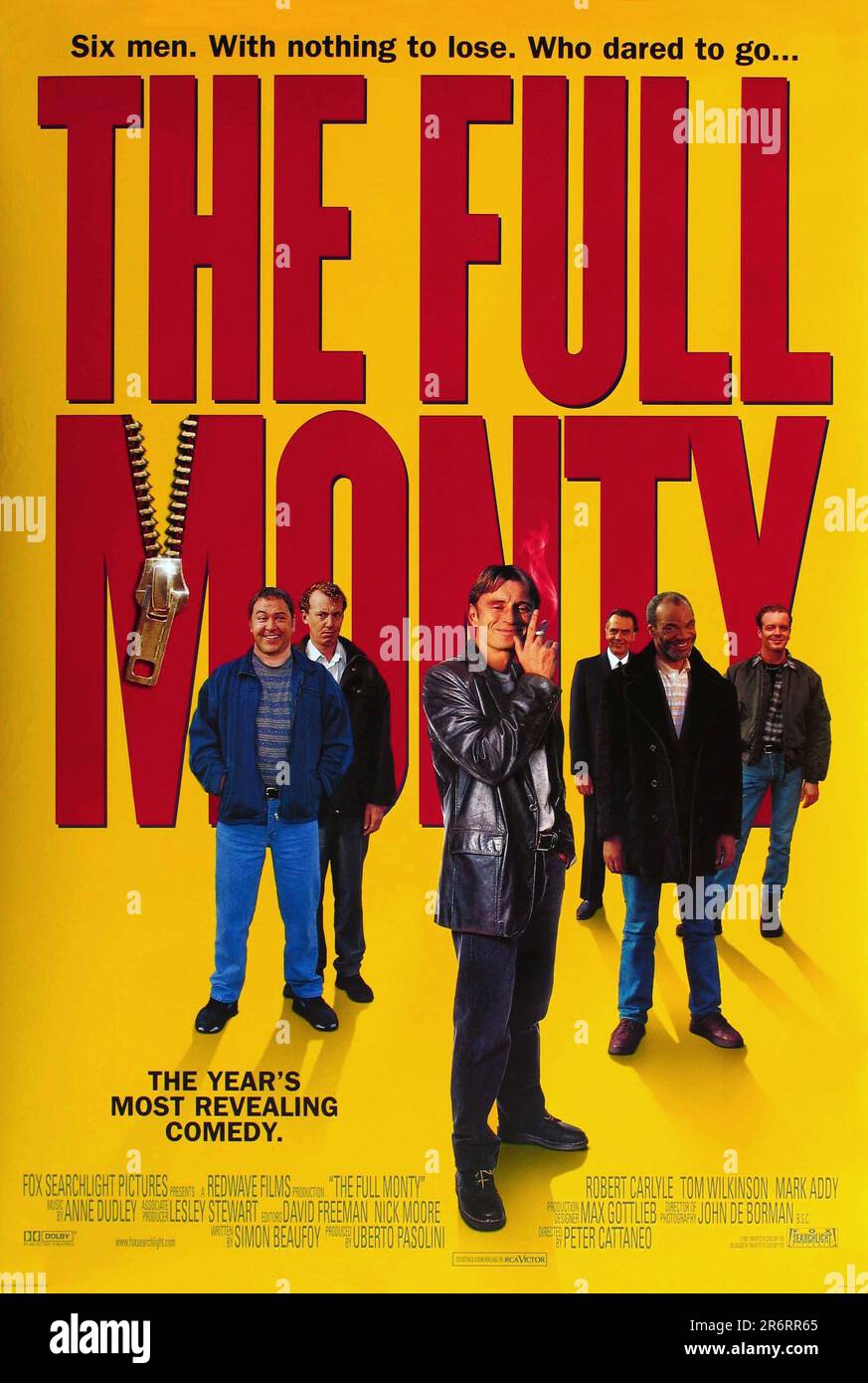 The Full Monty film poster Stock Photo - Alamy