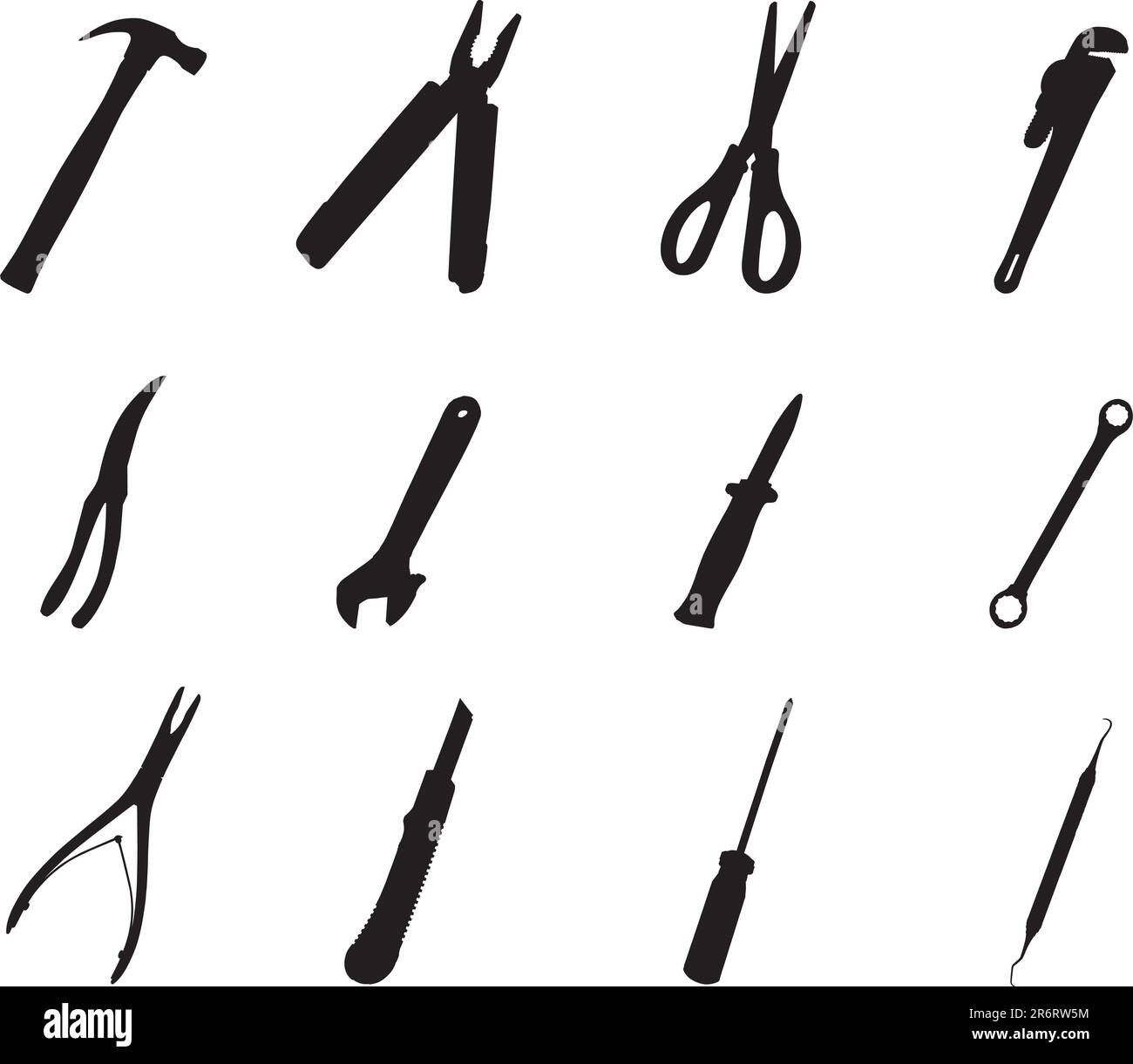 Building images for drawing Stock Vector Images - Alamy image.