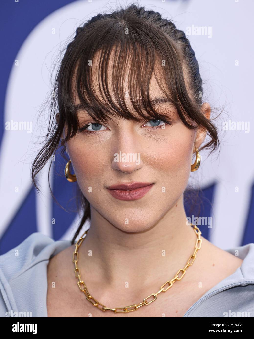 NORTH HOLLYWOOD, LOS ANGELES, CALIFORNIA, USA - JUNE 10: American actress Ava Michelle arrives at Apple TV+'s 'Ted Lasso' Season 3 FYC Red Carpet held at the Saban Media Center at the Television Academy on June 10, 2023 in North Hollywood, Los Angeles, California, United States. (Photo by Xavier Collin/Image Press Agency) Stock Photo