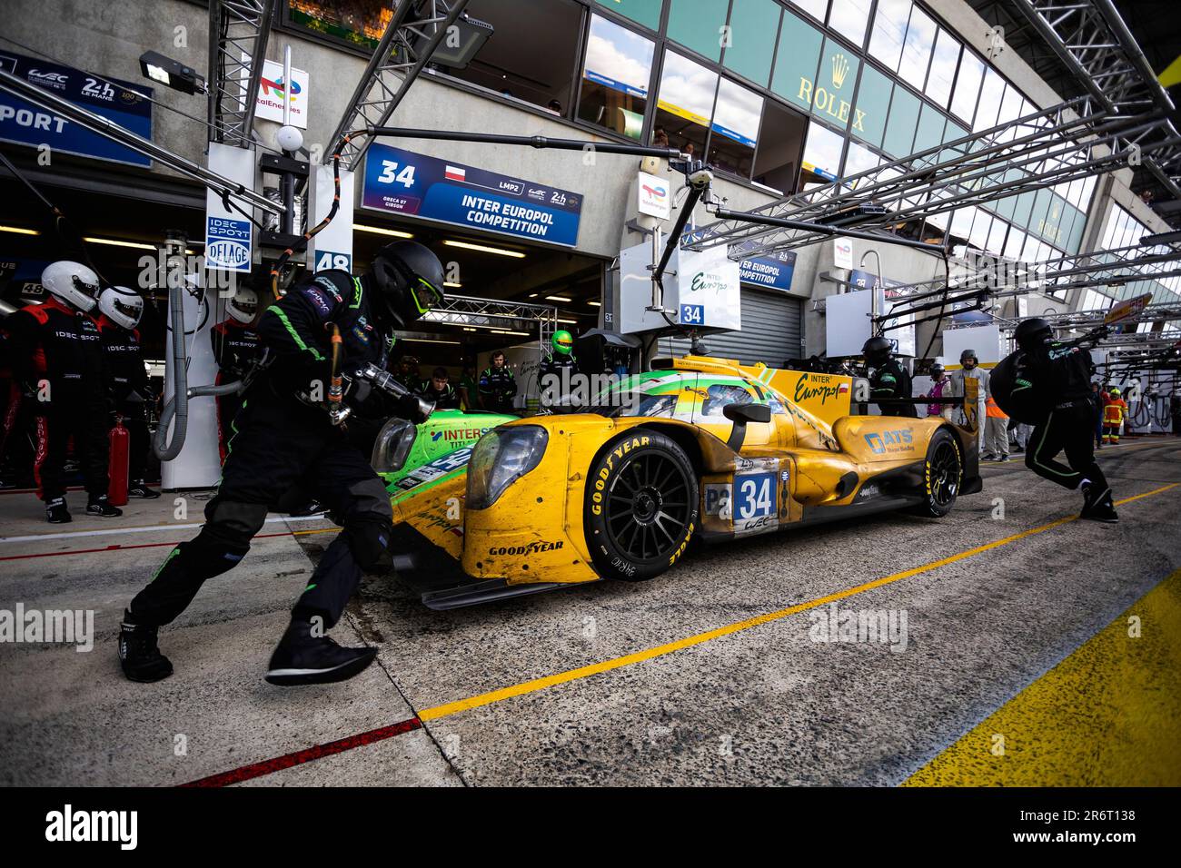 Le Mans, France. 11th June, 2023. 34 SMIECHOWSKI Jakob (pol), SCHERER ...