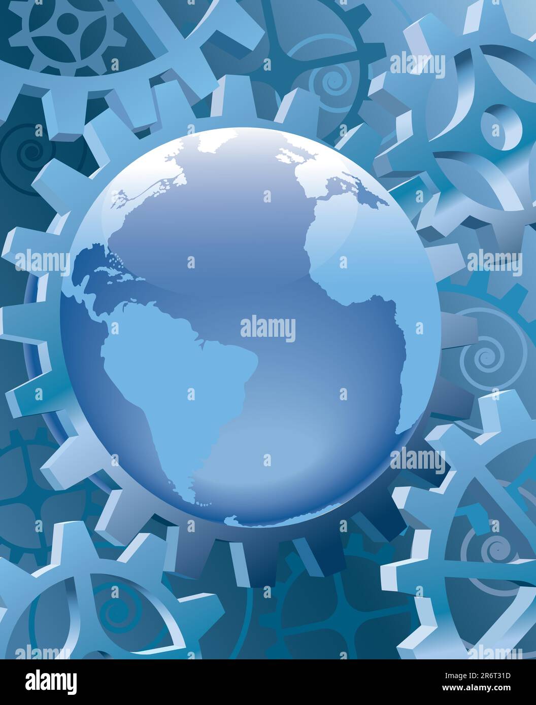 Earth moving wheel motion Stock Vector Images - Alamy