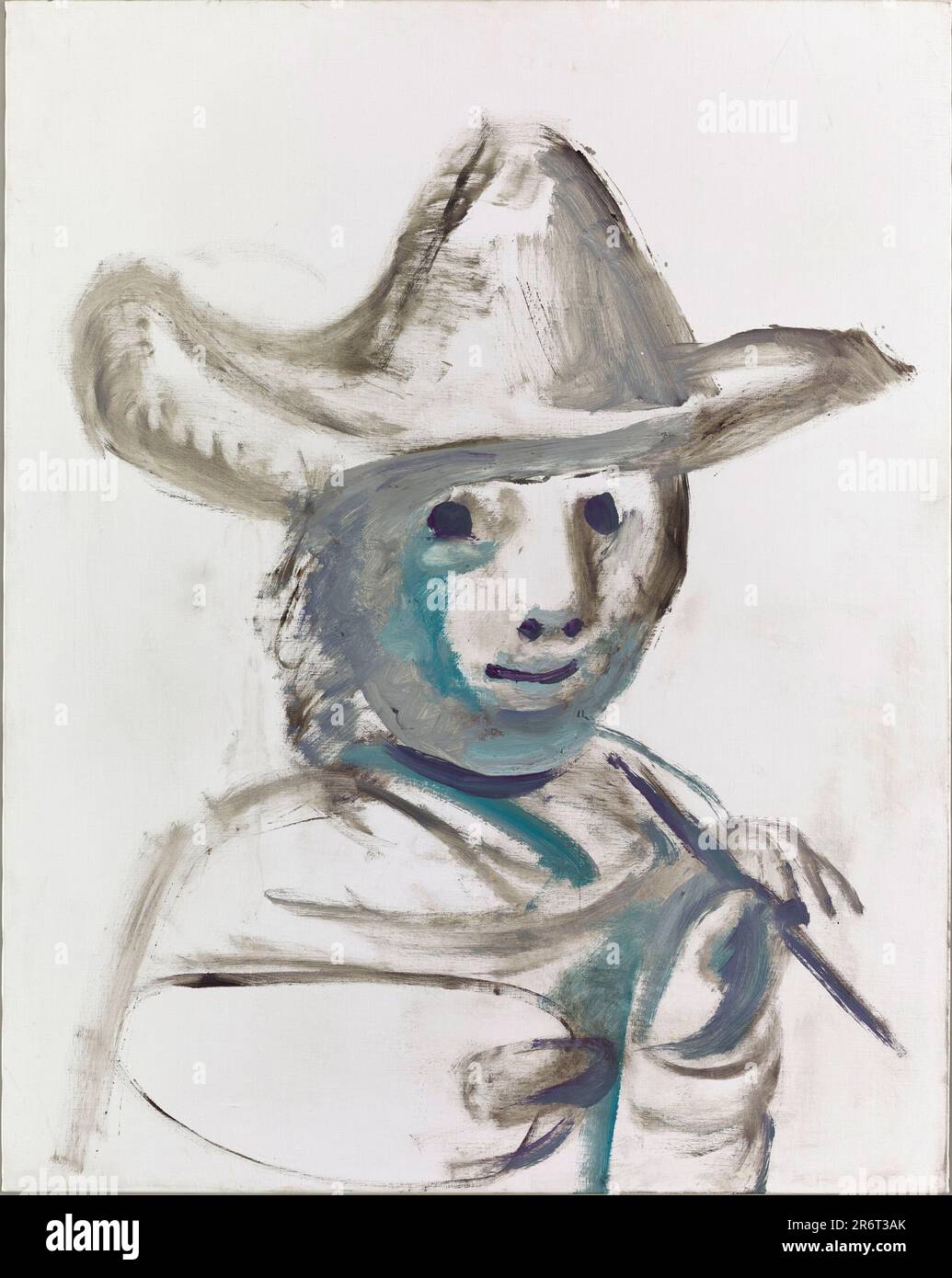 Le Jeune peintre. Museum Musée Picasso, Paris Stock Photo Alamy