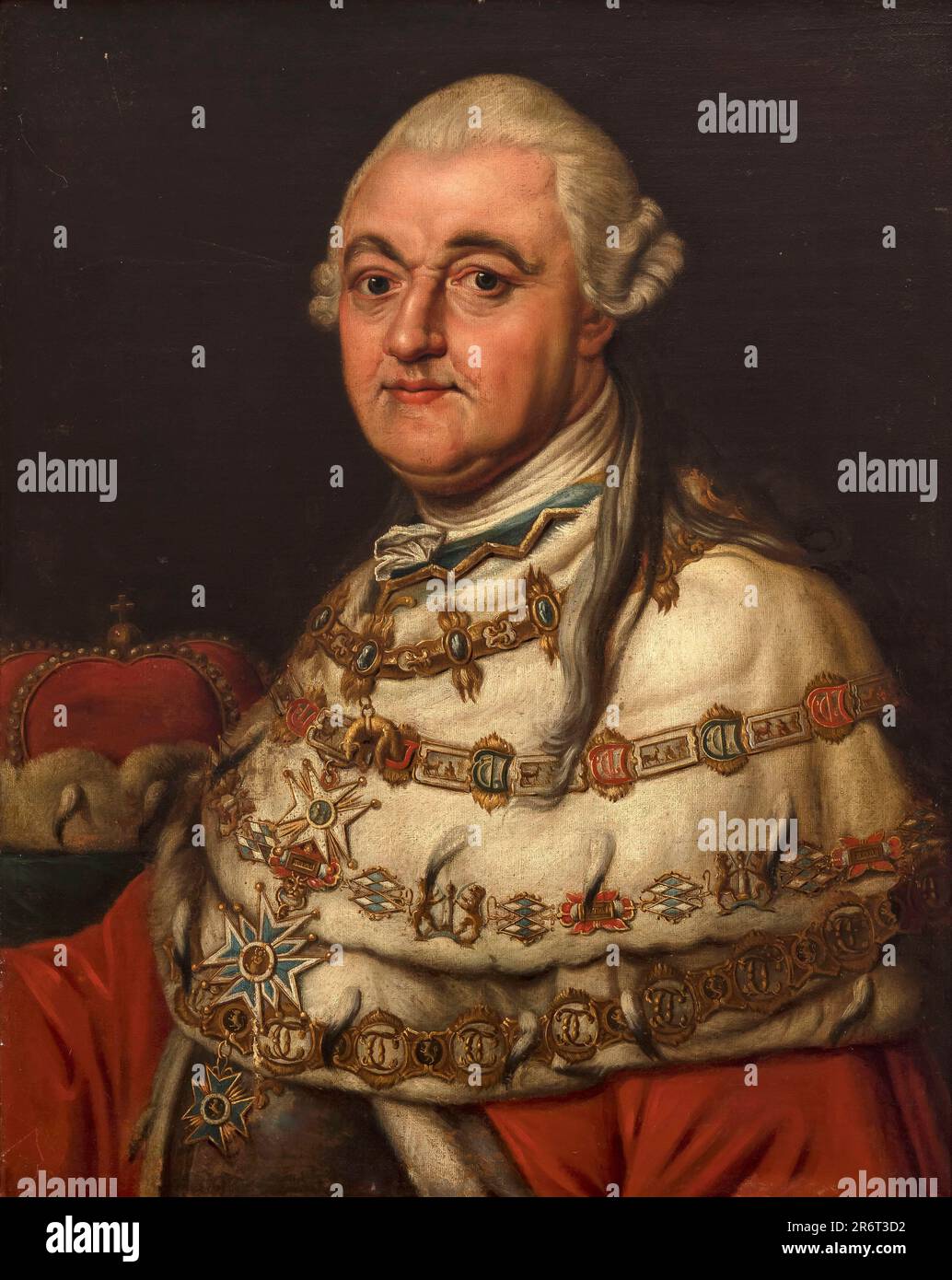 Portrait of Charles Theodore (17241799), Elector of Bavaria, Count