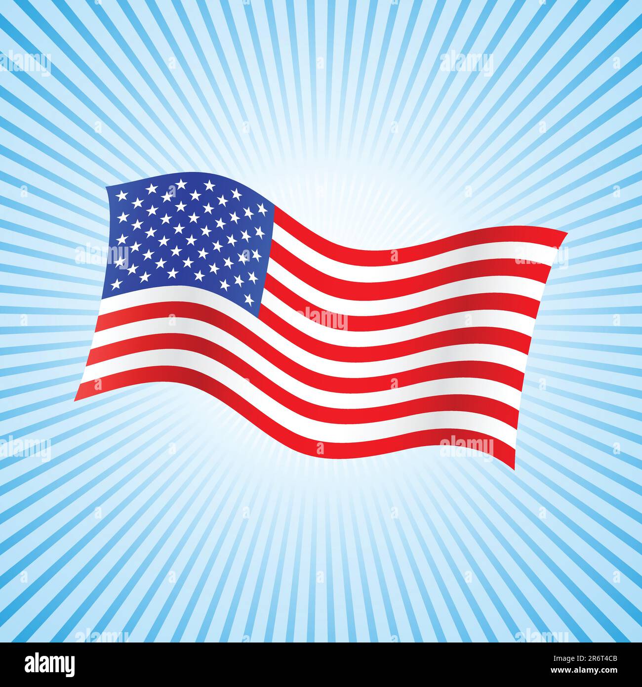 american flag background with set of stars Stock Vector Image & Art - Alamy