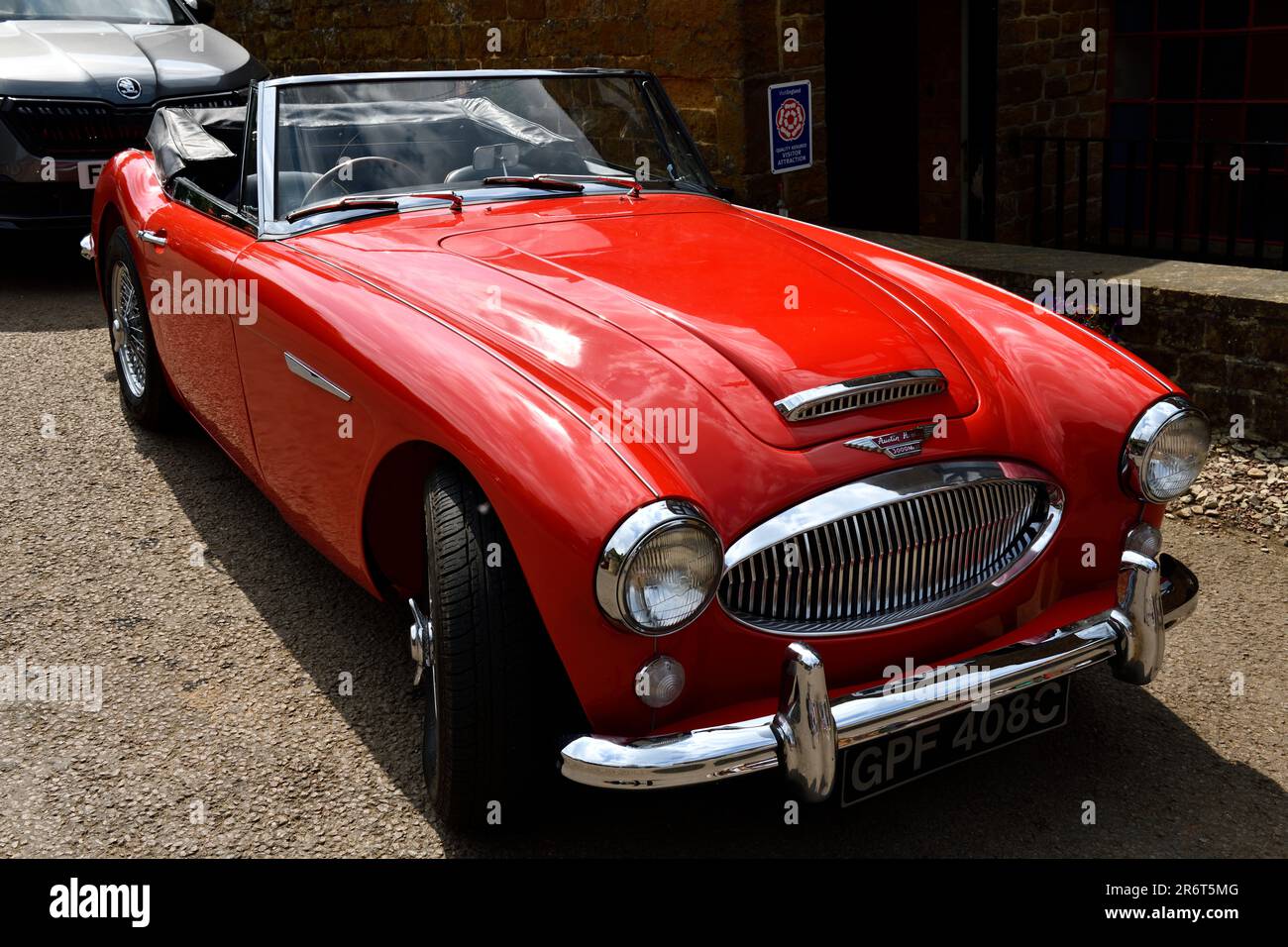 Hook Norton Brewery, Cotswolds, UK. 11th June 2023. Austin Healey 3000 Mk3 Car on Static Display 11th June 2023. Credit: MELVIN GREEN/Alamy Live News Stock Photo
