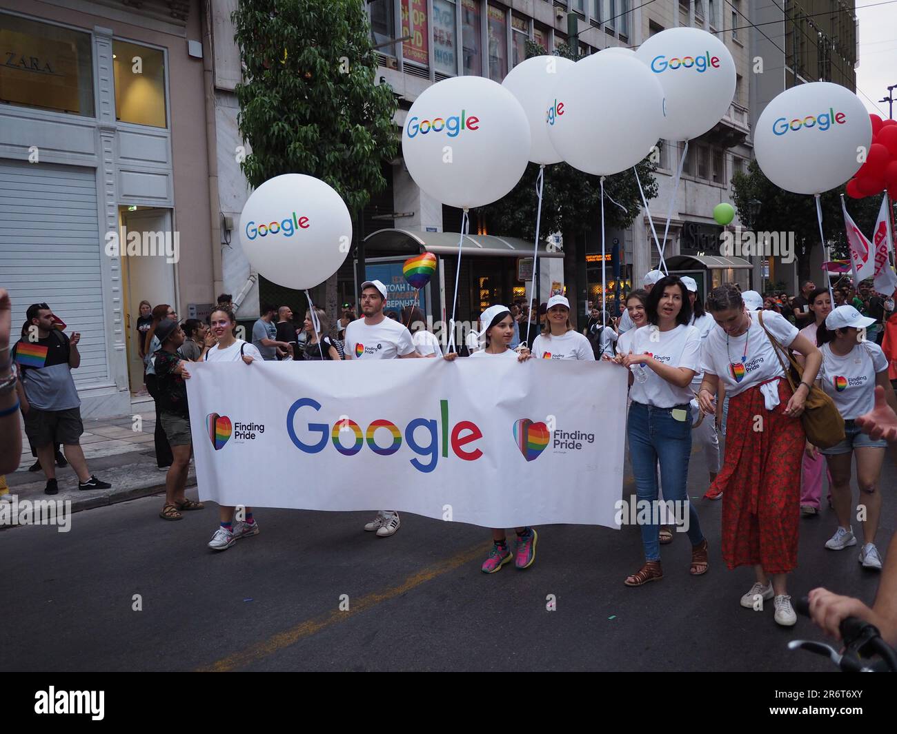 Athens, Greece. 10th June, 2023. Thousands of people take part in the