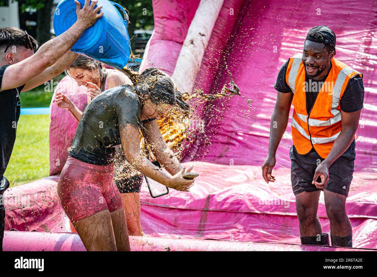 Edinburgh, Scotland. Sun 11 June 2023. Participants at the Race for ...