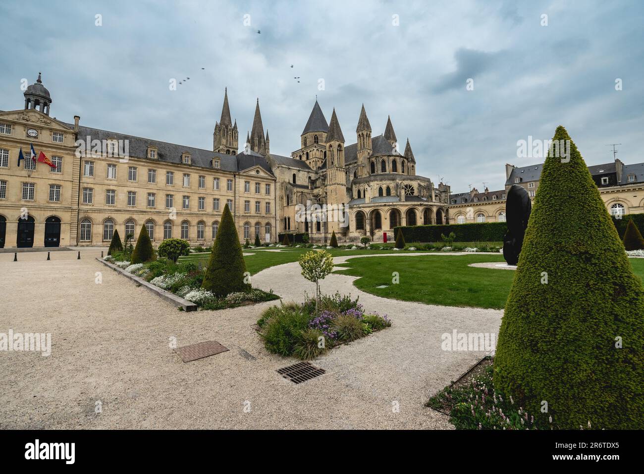 Esplanade  Jean-Marie Louvel, Caen Normandie France. May 22 2023. Stock Photo