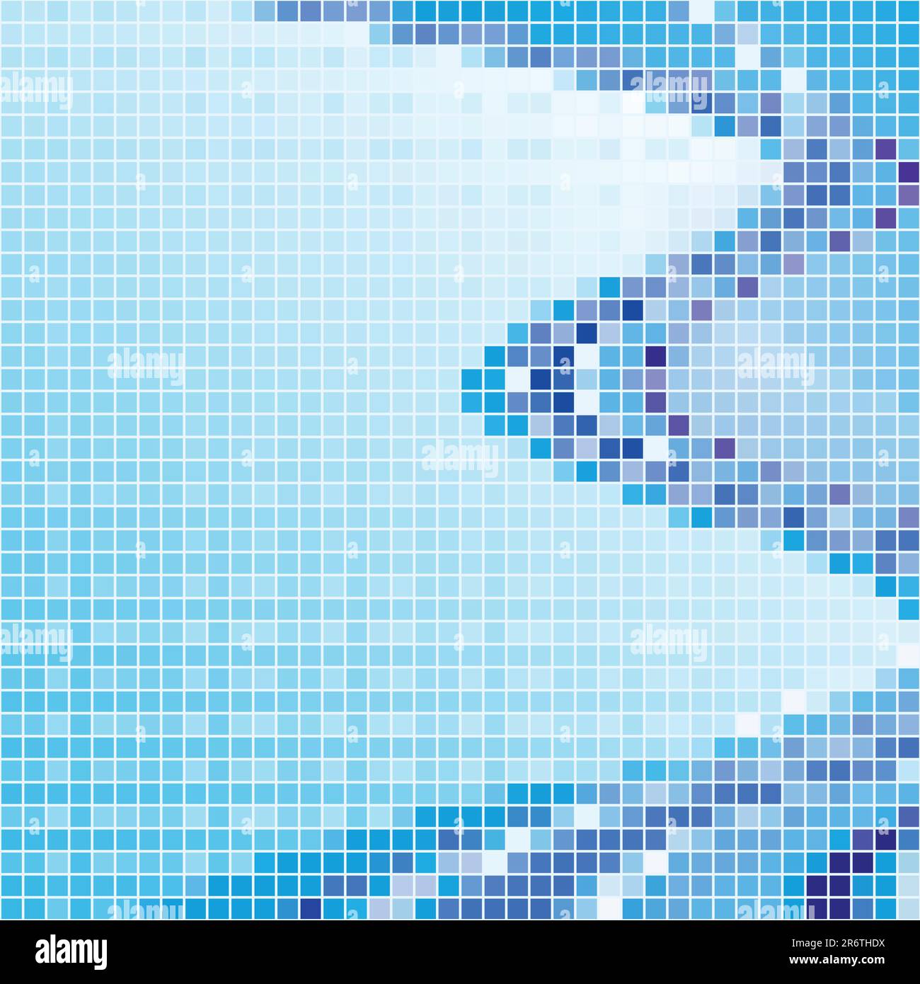 abstract square pixel mosaic background Stock Vector Image & Art - Alamy