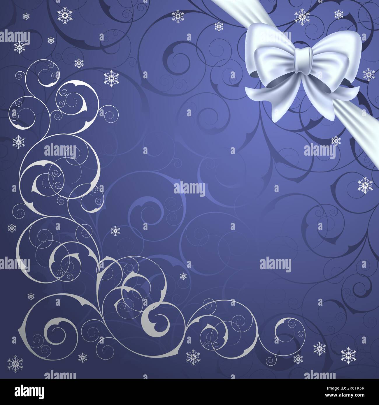 Christmas background with bow Stock Vector Image & Art - Alamy