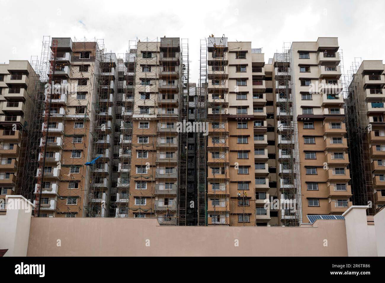 A modern multi storied residential complex building Bengaluru Bangalore