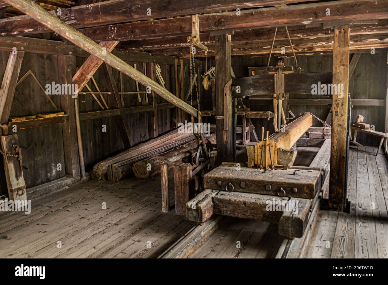 Old sawmill hires stock photography and images Alamy