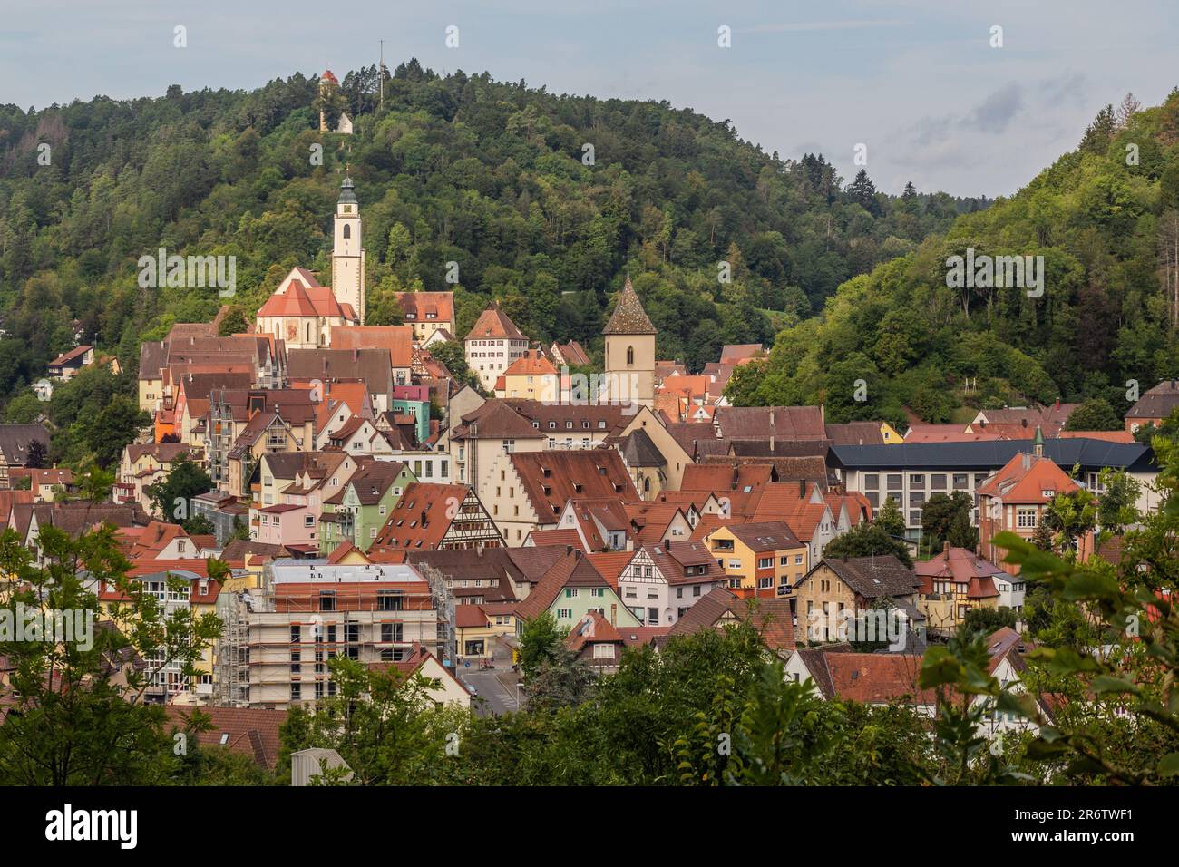 Horb am Neckar town, Baden-Wurttemberg state,  Germany Stock Photo