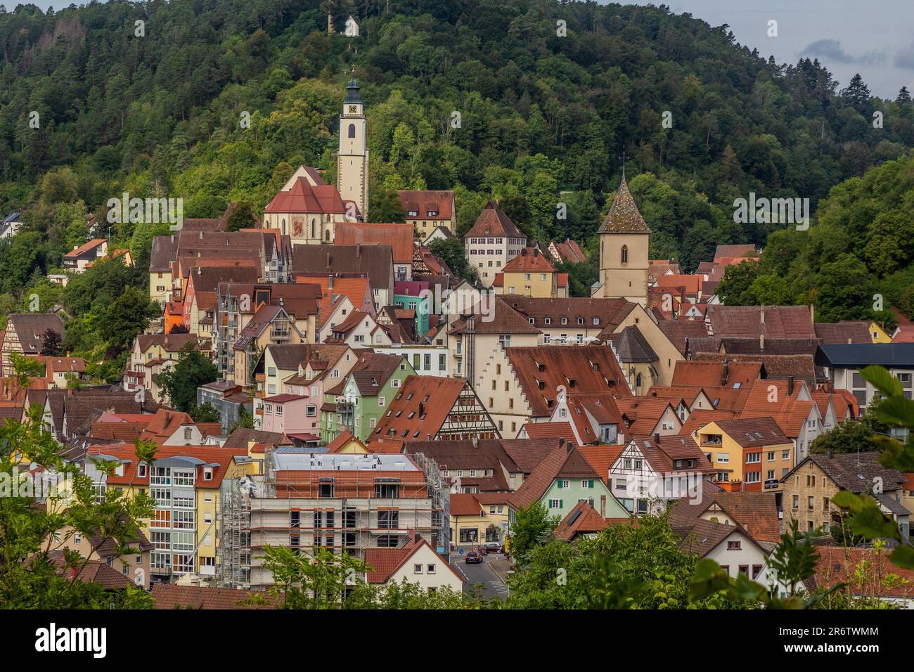 Horb am Neckar town, Baden-Wurttemberg state,  Germany Stock Photo