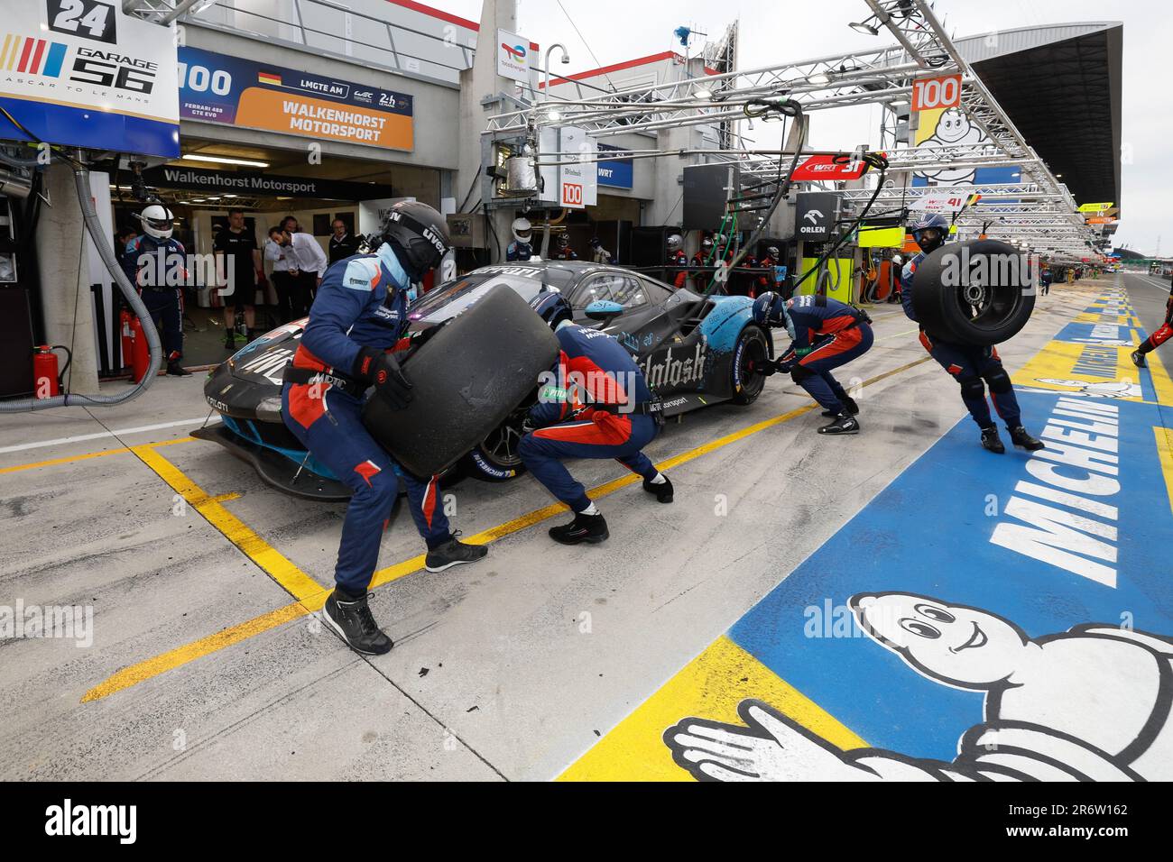Modèle réduit Ferrari 488 Gte Evo N100 Walkenhorst Motorsport 24h Le