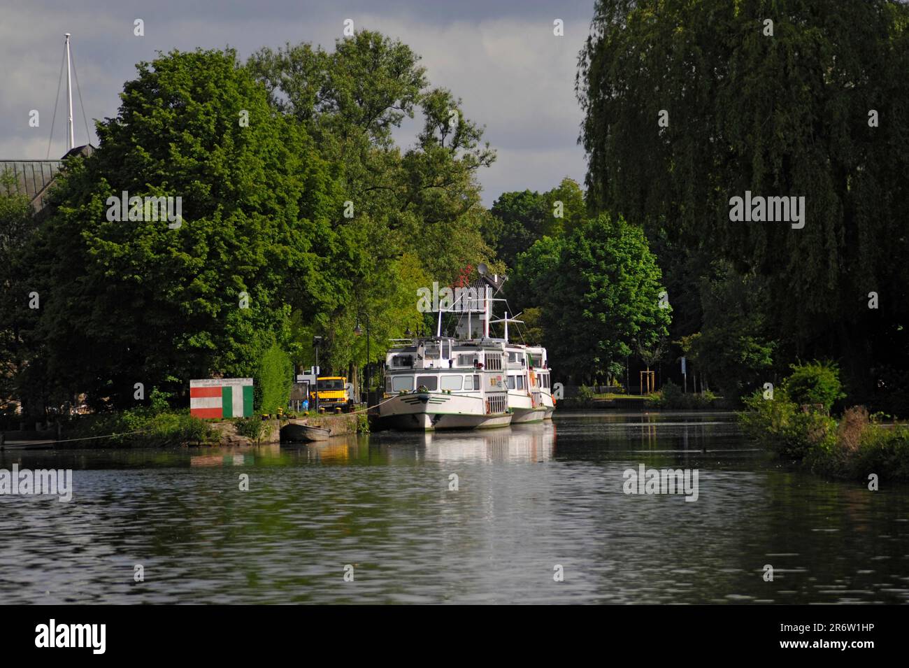 Wasserbahnhof, Muelheim an der Ruhr, North Rhine-Westphalia, Germany ...