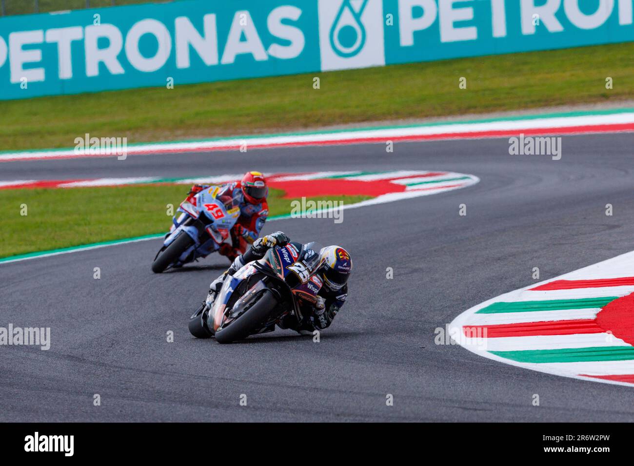 Italian Moto GP 2023 Race Weekend Poster Stock Photo - Alamy