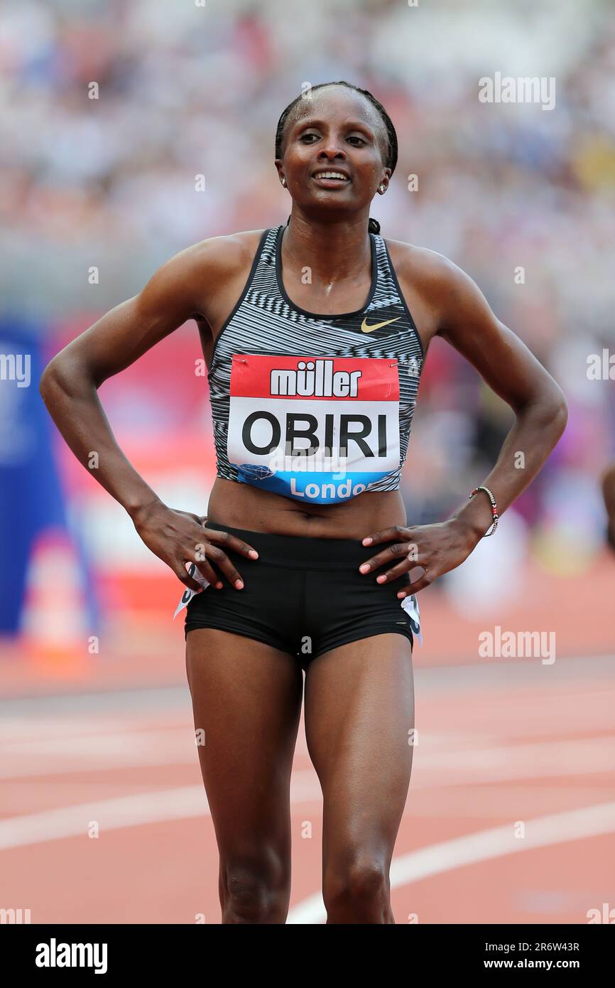 Hellen Obiri Kenya Winner Of The Womens 5000m Final At The 2019 Iaaf Diamond League