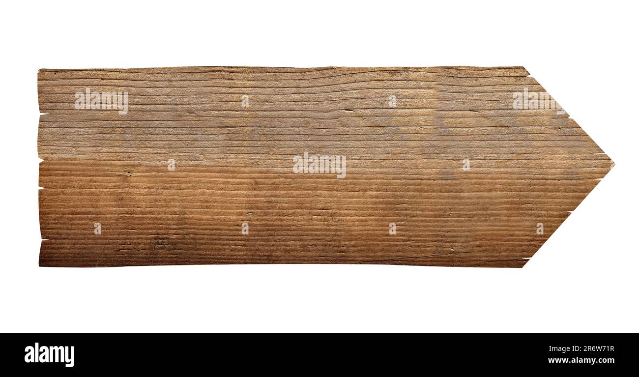 wood wooden sign arrow background board plank signpost Stock Photo - Alamy