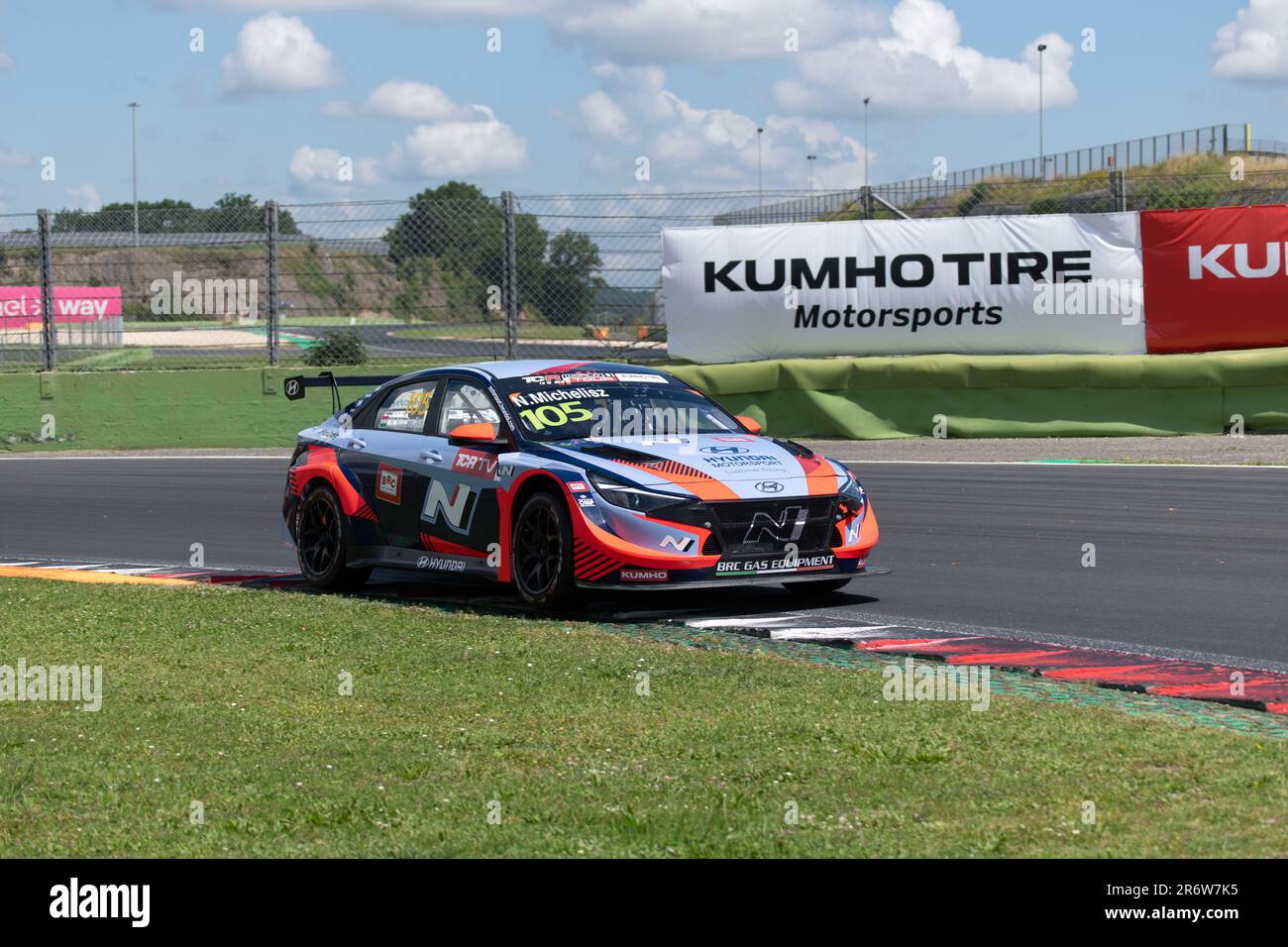 Vallelunga circuit, Rome, Italy June 11 2023 - TCR Italy festival, TCR ...