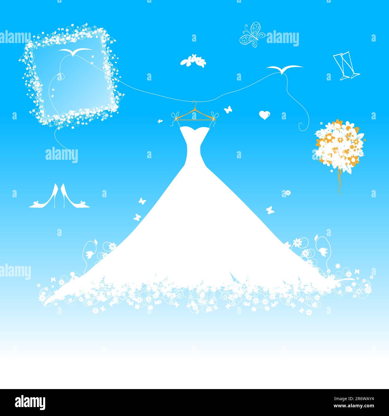 Wedding view Stock Vector Images - Alamy