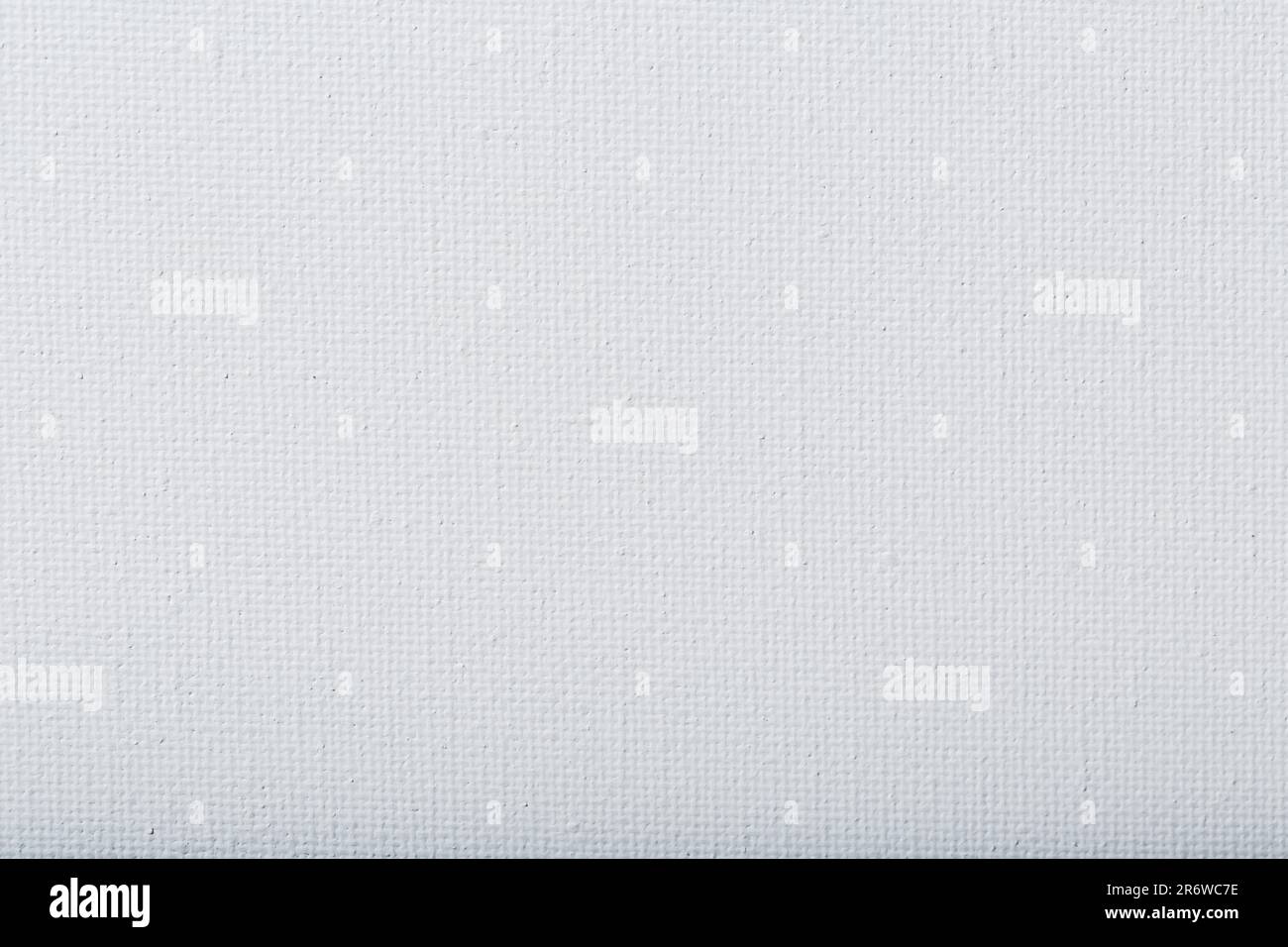White canvas close-up for drawing and artists, full screen Stock Photo